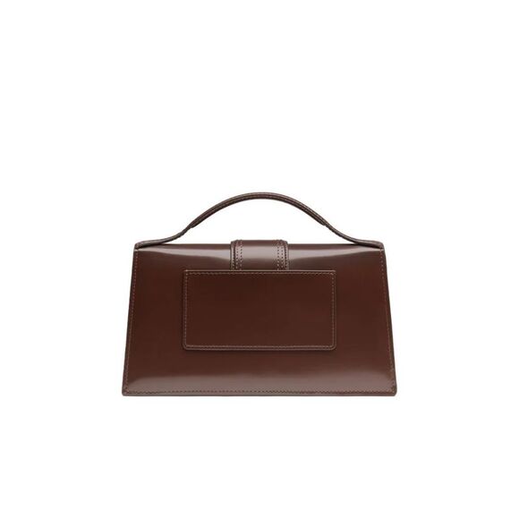 Jacquemus Midnight brown Leather Le Grand Bambino Women's Handbag - Picture 3 of 5